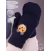 Варежки двухслойные зимние, темно-синий, 5-6 лет, Поляярик