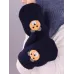 Варежки двухслойные зимние, темно-синий, 5-6 лет, Поляярик