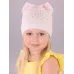 Шапочка летняя, бледно-розовый, 48-50, Поляярик