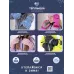 Перчатки детские для девочки, черный, 7-8 лет, Поляярик