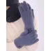 Перчатки детские для мальчика, серо-голубой, 3-4 года, Поляярик