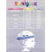 Манишка вязаная детская, серый, 6-18 мес, Поляярик