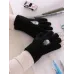 Перчатки для малыша, черный, 2-3 года, Поляярик