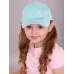 Бейсболка детская, мятный, 48-50, Поляярик