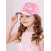 Бейсболка нарядная с блестящим козырьком, розовый, 48-50, Поляярик