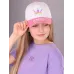 Бейсболка детская, белый, 50-52, Поляярик