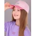 Кепка для девочки, бледно-розовый, 50-52, Поляярик