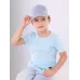Бейсболка для мальчика, серо-голубой, 48-50, Поляярик