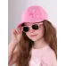 Бейсболка для девочки, розовый, 50-52, Поляярик