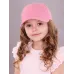 Бейсболка для девочки, розовый, 48-50, Поляярик