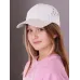 Бейсболка для девочки, молочный, 54-56, Поляярик