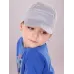 Бандана летняя для мальчика, серо-голубой, 52-54, Поляярик