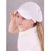Бандана-косынка летняя с козырьком на резинке, белый, 52-54, Поляярик
