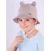 Панама летняя для мальчика, серый, 44-46, Поляярик