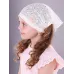Косынка хлопковая на резинке, молочный, 50-52, Поляярик