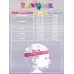 Косынка хлопковая на резинке, светло-розовый, 50-52, Поляярик