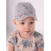 Кепочка летняя для мальчика, серый, 46, Поляярик