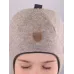 Шапка шлем демисезонный, бежевый, 48-50, Поляярик