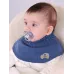 Манишка детская однослойная, синий, 0-6 мес, Поляярик