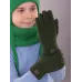 Перчатки детские для мальчика, хаки, 7-8 лет, Поляярик