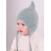 Шапка осенняя для мальчика, ментол, 46-48, Поляярик
