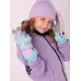Перчатки зимние для девочки, мятный, 14-15 см, Поляярик