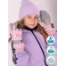 Перчатки зимние для девочки, розовая пудра, 14-15 см, Поляярик
