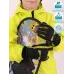 Перчатки зимние детские для мальчика, черный, 17-18, Поляярик
