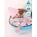 Перчатки зимние для девочки, бледно-лиловый, 13-14 см, Поляярик