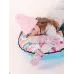 Перчатки зимние для девочки, бледно-лиловый, 13-14 см, Поляярик
