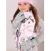 Перчатки зимние для девочки, нежная мята, мятный, 13-14 см, Поляярик