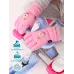 Перчатки зимние для девочки, розовый, 13-14 см, Поляярик