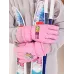 Перчатки зимние для девочки, розовый, 13-14 см, Поляярик