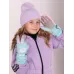 Перчатки зимние для девочки, мятный, 17-18, Поляярик