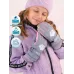 Перчатки зимние для девочки, серый, 17-18, Поляярик