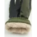 Перчатки зимние детские для мальчика, хаки, 17-18, Поляярик