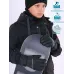 Перчатки зимние детские для мальчика, черный, 17-18, Поляярик