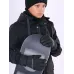 Перчатки зимние детские для мальчика, черный, 17-18, Поляярик