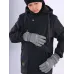 Перчатки зимние детские для мальчика, серый, 17-18, Поляярик