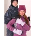 Перчатки зимние подростковые, лавандовый, 19-20, Поляярик