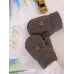 Варежки для мальчика, какао, коричневый меланж, 3-4 года, Поляярик