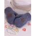 Варежки для мальчика, серо-синий, синий меланж, 2-3 года, Поляярик