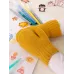 Варежки для мальчика, горчичный, 3-4 года, Поляярик
