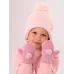 Варежки для девочки, темно-розовый, 1-2 года, Поляярик