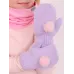 Варежки для девочки, лавандовый, 1-2 года, Поляярик