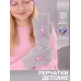 Перчатки для девочки однослойные, светло-серый, 3-4 года, Поляярик
