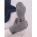 Варежки теплые двухслойные, серый, 9-10 лет, Поляярик