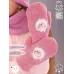 Варежки зимние для девочки, темно-розовый, 7-8 лет, Поляярик