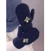 Варежки теплые двухслойные, темно-синий, 5-6 лет, Поляярик