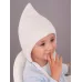 Шапка для малыша, белый, 44-46, Поляярик